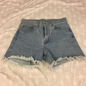 Brandy Melville Denim Shorts!